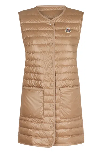 Moncler Drawstring Parka With Epaulettes And Hood