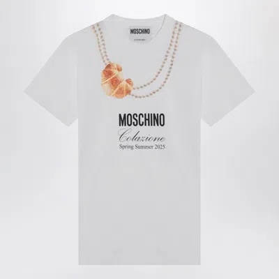 Moschino Logo Printed T-shirt Dress