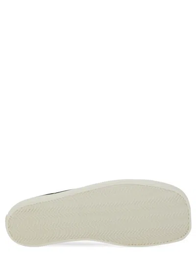 Moschino Sneakers In Canvas Edge In Black