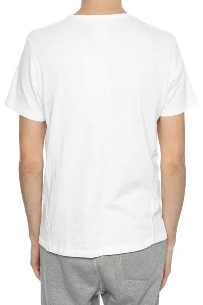 Rag & Bone Standard Issue Basic Crew T-shirt In White