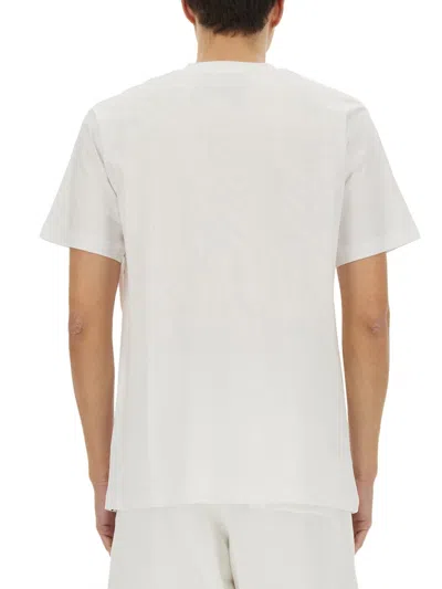 Moschino T-shirt With Lettering Print In White