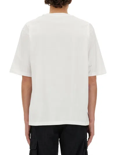 Moschino T-shirt With Lettering Print In White