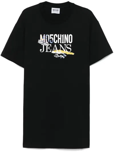 Moschino Jeans Logo-print Mini Dress