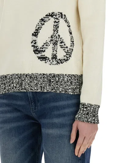 Moschino Jeans Mesh With Inlay Pattern