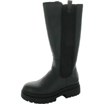 Rocket Dog Drea Womens Stretch Knee-high Boots In Black