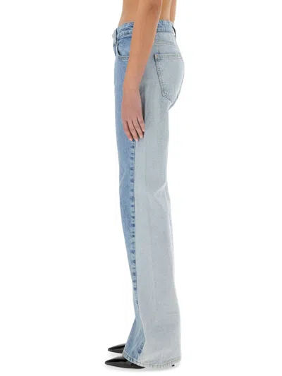 Moschino Jeans Two-tone Denim Jeans
