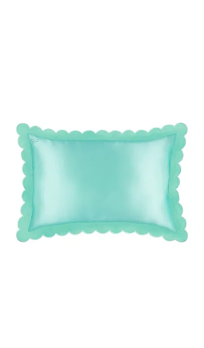 Slip Pure Silk Queen Pillowcase With Scalloped Edge In Beauty: Na