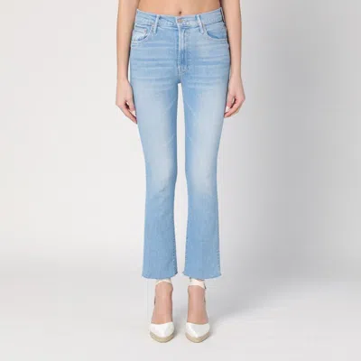 Mother Trumpet Jeans The Dodger Sneak Light Blue Washed
