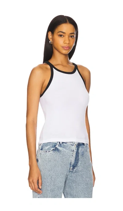 Perfectwhitetee Shae Tank Top In White