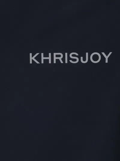 Khrisjoy Logo Jacket Bomber In Black