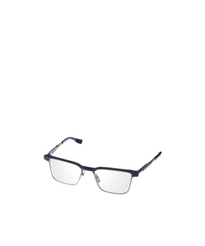 Dita Eyewear Senator Three Square Frame Glasses In White