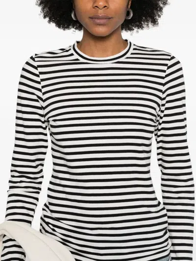 Nili Lotan Susana Striped Cotton Jersey T-shirt
