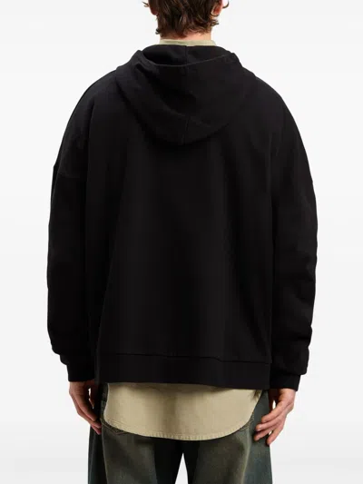 Palm Angels Crystal Pin-up Graphic Hoodie