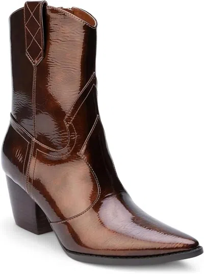 Matisse Women's Bambi Western Booties In Bronze In Gold