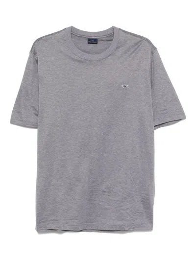 Paul & Shark Cotton T-shirt Logo Patch