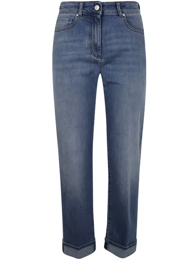 Peserico Comfort Light Denim Trousers
