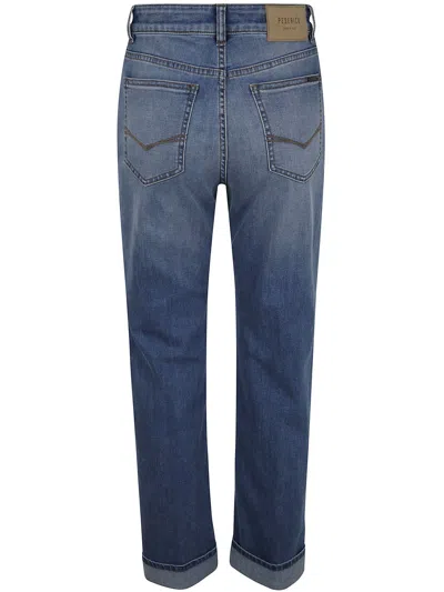 Peserico Comfort Light Denim Trousers