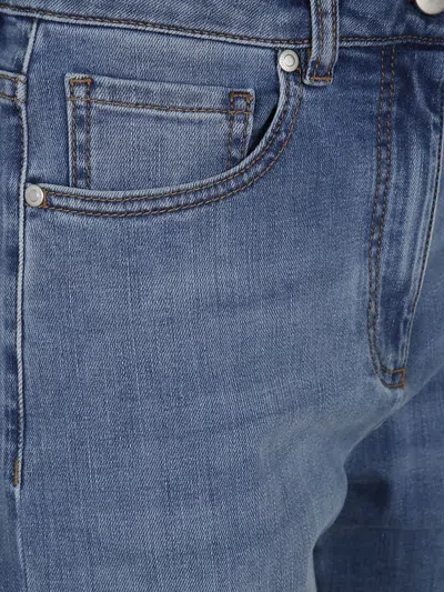 Peserico Comfort Light Denim Trousers