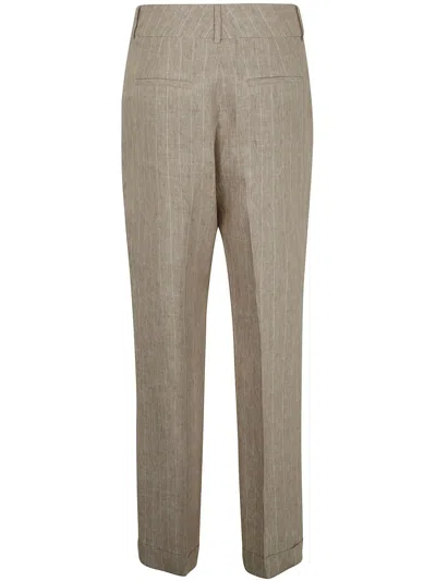 Peserico Pinstripe-pattern Trousers