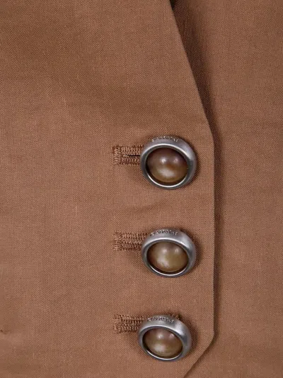 Pinko Brown 'cornacchia' Top