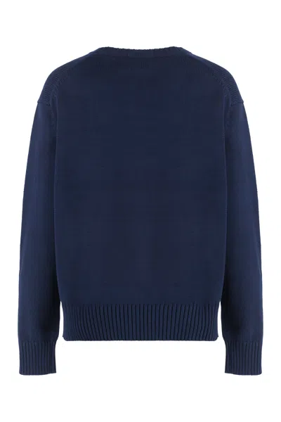 Polo Ralph Lauren Ribbed Knit Crew-neck Cotton Sweater