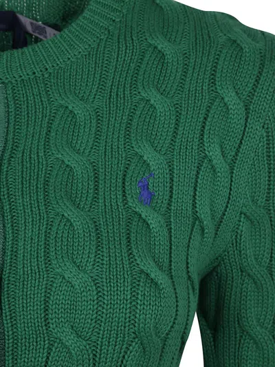 Polo Ralph Lauren Wool And Cashmere Cable-knit Cardigan