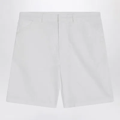 Prada Triangle Logo Bermuda Shorts