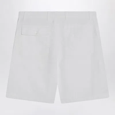 Prada Triangle Logo Bermuda Shorts