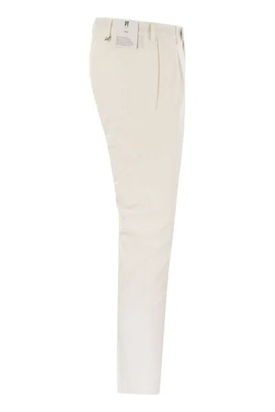 Pt Torino Rebel Stretch Cotton Trousers