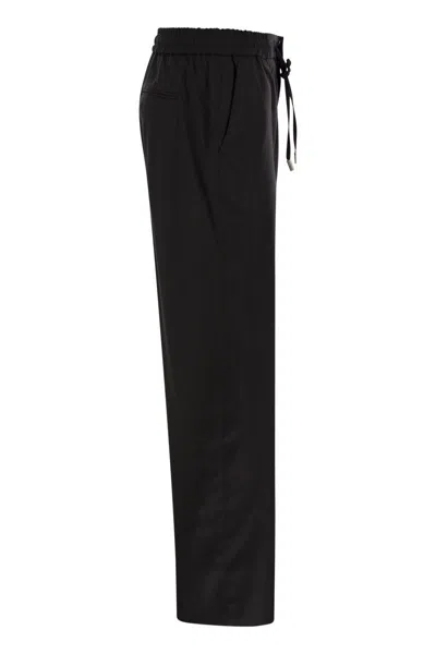 Pt Torino Erika - Fluid Wool Twill Pants