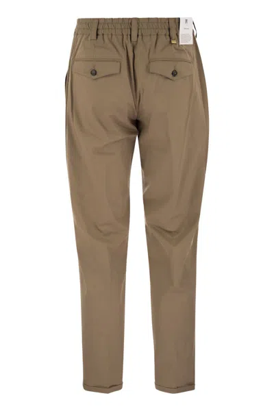 Pt Torino The Rebel - Cotton Blend Trousers