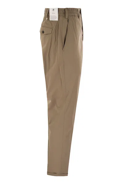 Pt Torino The Rebel - Cotton Blend Trousers
