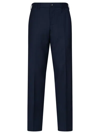 Pt01 Michael Wool Trousers In Blue