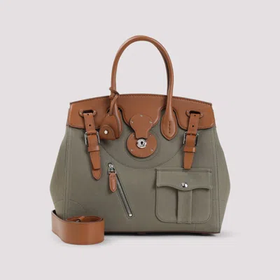 Ralph Lauren Collection Ricky 33 Canvas Handbag