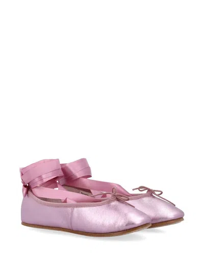 Repetto Sophia Ballet Flats With Satin Ribbons