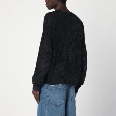 Represent Cotton Open Knit Sweater