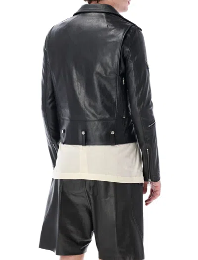 Rick Owens Cropped Jumbo Bauhaus Stooges Jacket In Black