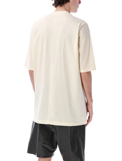 Rick Owens Relaxed Fit Graphic Print T-shirt With Nude Background