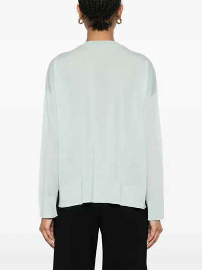 Roberto Collina Loose Fit Merino Wool Crewneck Jumper