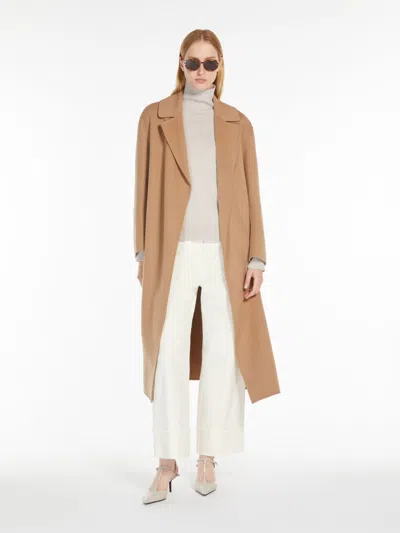 S Max Mara Women's Cervia White Vuelta Camal Pants