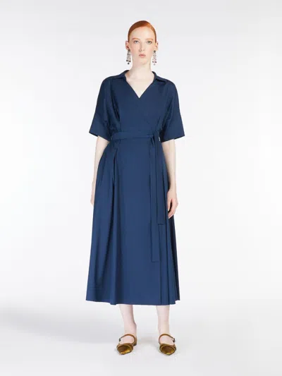 's Max Mara S Max Mara Sarah Dress Blue