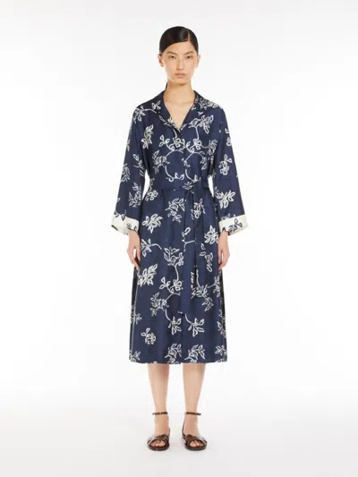 S Max Mara Timeo Kaftan Dress With Belted Waist