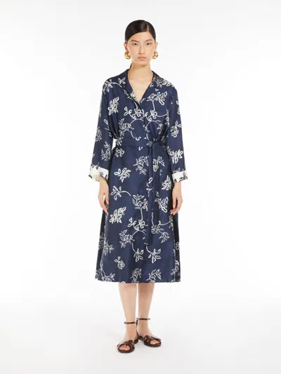 S Max Mara Timeo Kaftan Dress With Belted Waist