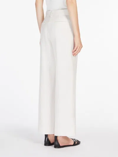 S Max Mara Virna Long Trouser Ecru