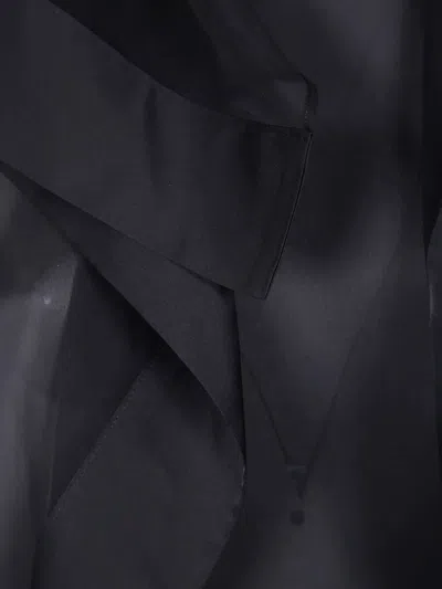 Sacai Asymmetric Ruffle Tank Top In Chiffon