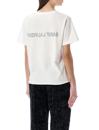Saint Laurent Reverse Logo T-shirt