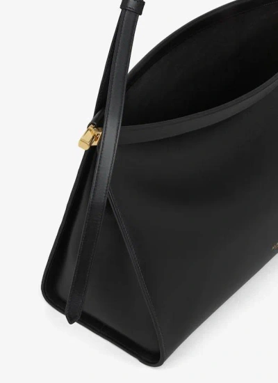Alaïa Large Le Click Shoulder Bag In Black