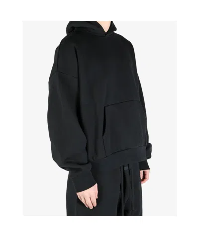 Essentials Long Sleeve Sweatshirt In Black