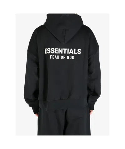 Essentials Long Sleeve Sweatshirt In Black