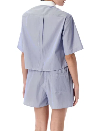 Sporty And Rich Sporty & Rich Src Cropped Shirt